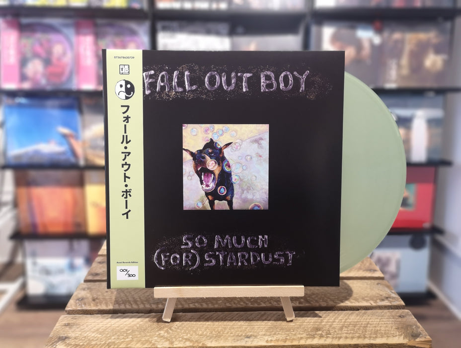 Fall Out Boy So Much (For) Stardust Vinyl LP Coke Bottle Green Colour Assai Obi Edition 2023