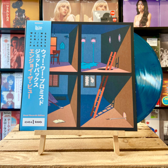 We Were Promised Jetpacks Enjoy The View Vinyl LP Aquamarine Colour Assai Obi Edition 2021