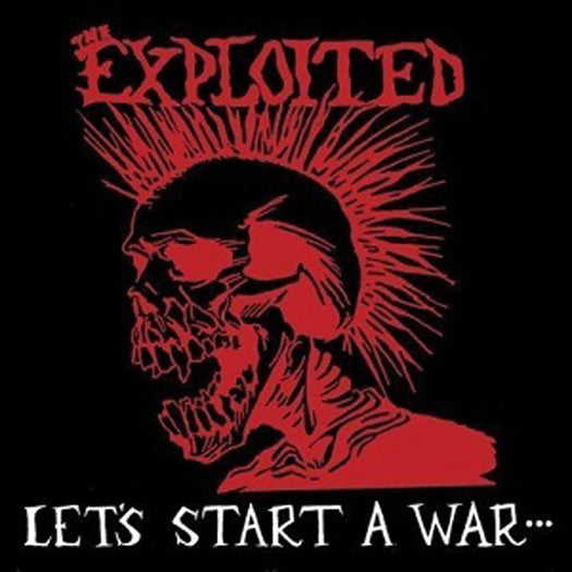 EXPLOITED LETS START A WAR LP VINYL 33RPM NEW