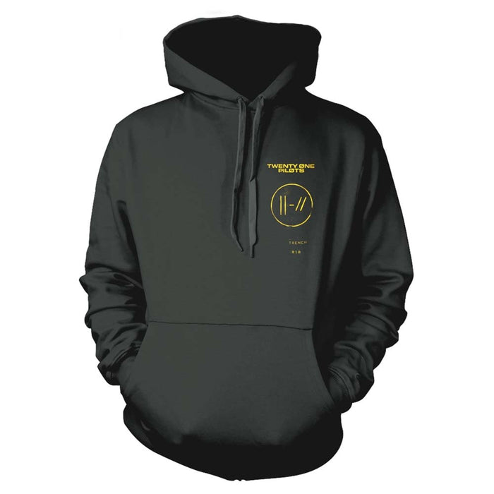 Twenty One Pilots Title Mens Black Small Hoody