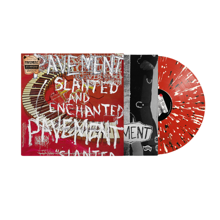 Pavement Slanted And Enchanted Vinyl LP (30th Anniversary Edition) Red And White Splatter Colour 2022