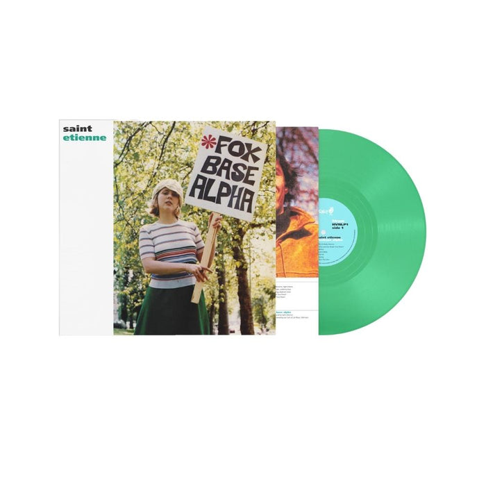 Saint Etienne Foxbase Alpha Vinyl LP 30th Anniversary Green Colour 2022