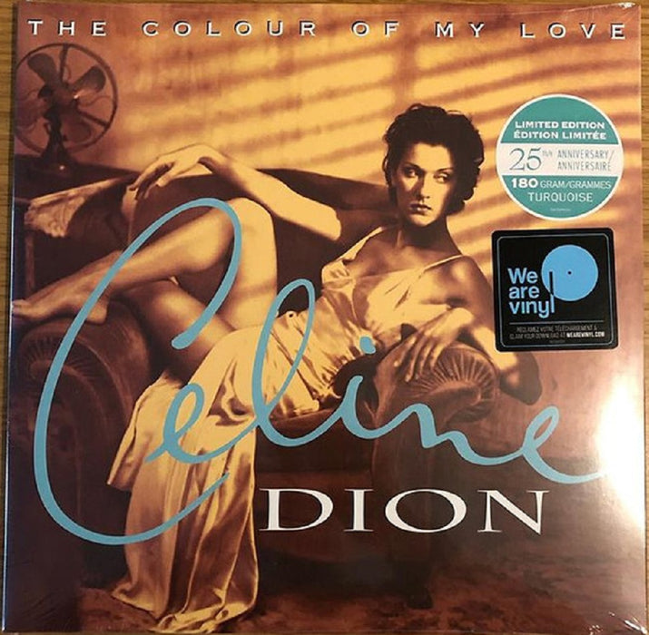 Celine Dion The Colour Of My Love Limited Grey Vinyl LP New 2018