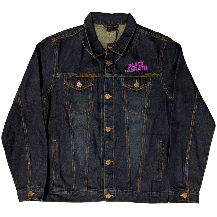 Black Sabbath Large Unisex Blue Denim Jacket