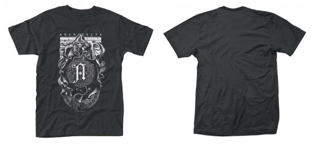 ARCHITECTS Reaper MENS Black SIZE LARGE T-SHIRT NEW
