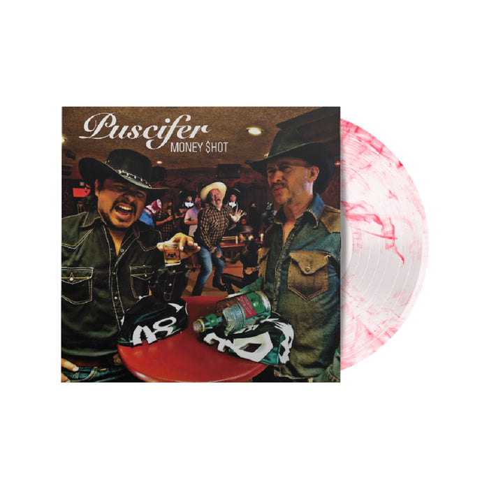 Puscifer Money Shot Vinyl LP Indies White & Red Swirl Colour 2023