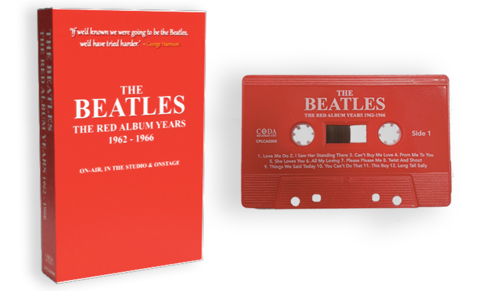 The Beatles The Red Album Years Cassette Tape 2020