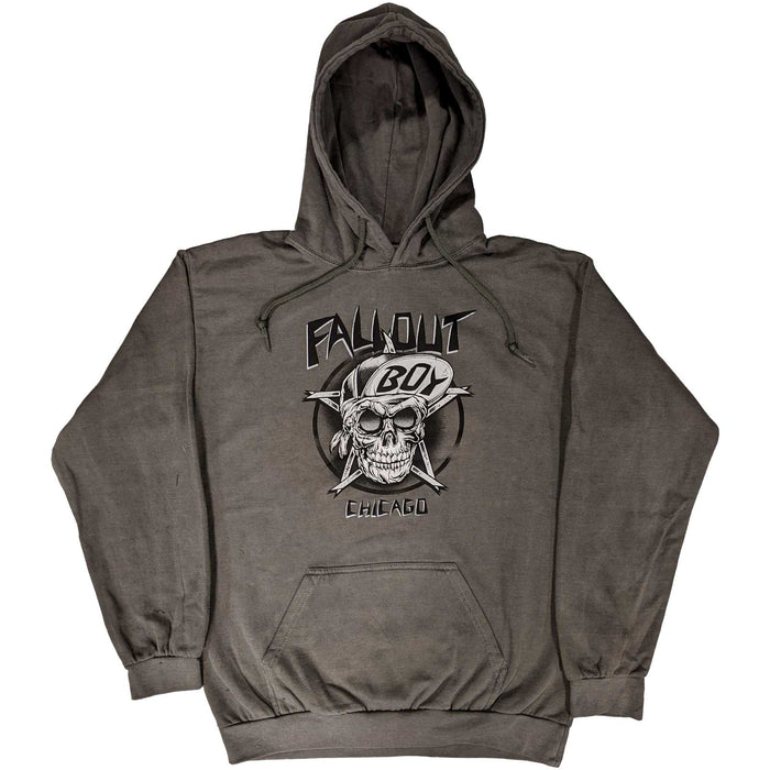 Fall Out Boy Suicidal Charcoal Grey Large Hoodie