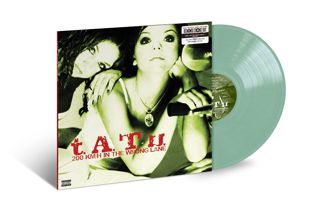 t.A.T.u. 200 KM/H In the Wrong Lane Vinyl LP Coke Bottle Clear Colour RSD 2021