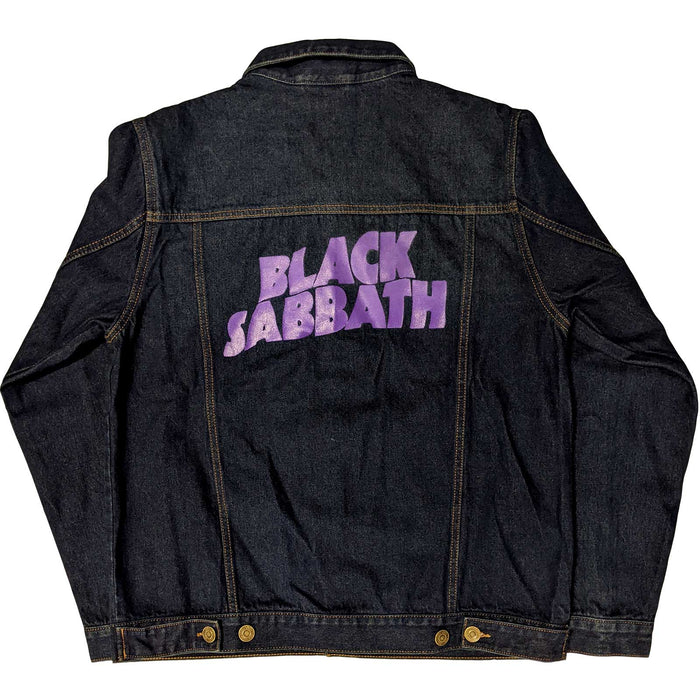 Black Sabbath Large Unisex Blue Denim Jacket