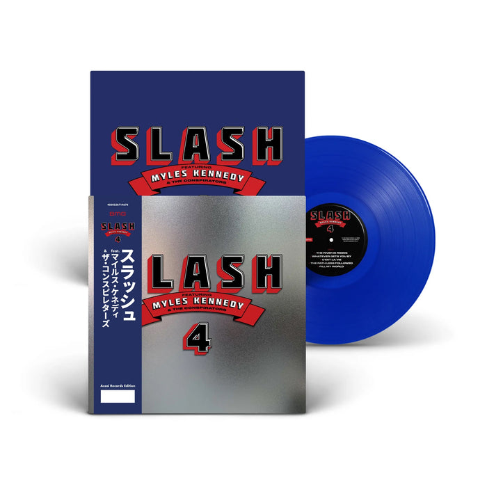 Slash Feat. Myles Kennedy And The Conspirators 4 Vinyl LP Blue Colour Assai Obi Edition 2022