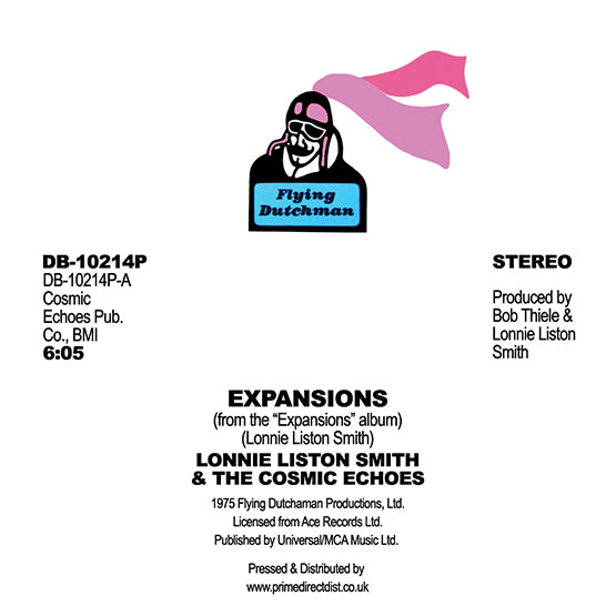 Lonnie Liston Smith & The Cosmic Echoes - Expansions / A Chance For Peace 12" Single Vinyl RSD2018